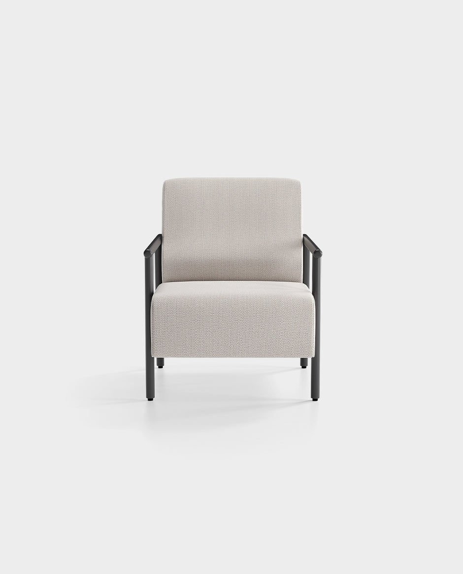 Berta Huisdiervriendelijke Fauteuil Fluweel Ivoor