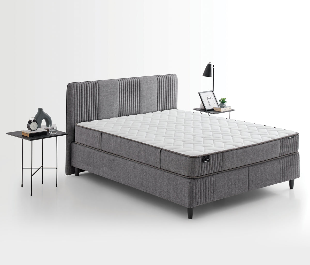 Wool Sense Pro Matras, Boxspring en Hoofdbord 3-delige Set - foto 13