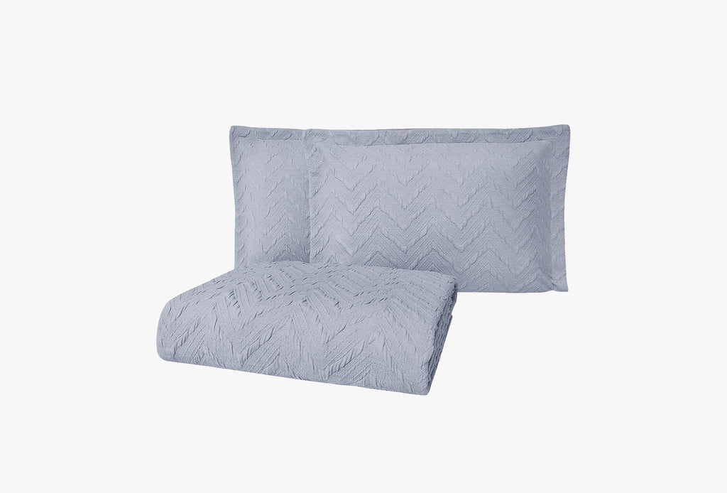 Curly Indigo Bed Sprei Tweepersoons - foto 2
