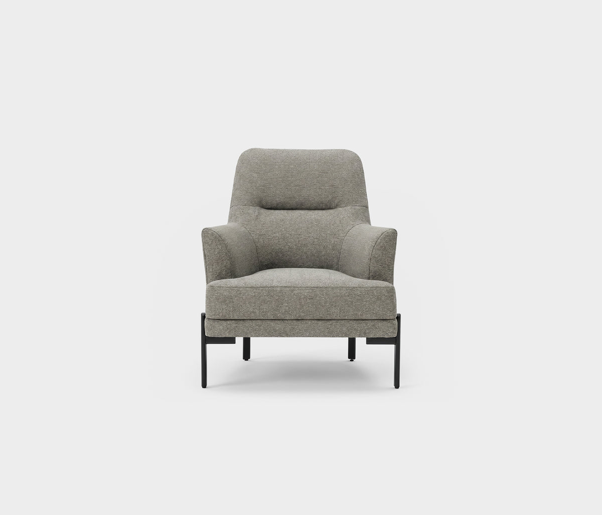 Terra Fauteuil Bouclé Steengrijs