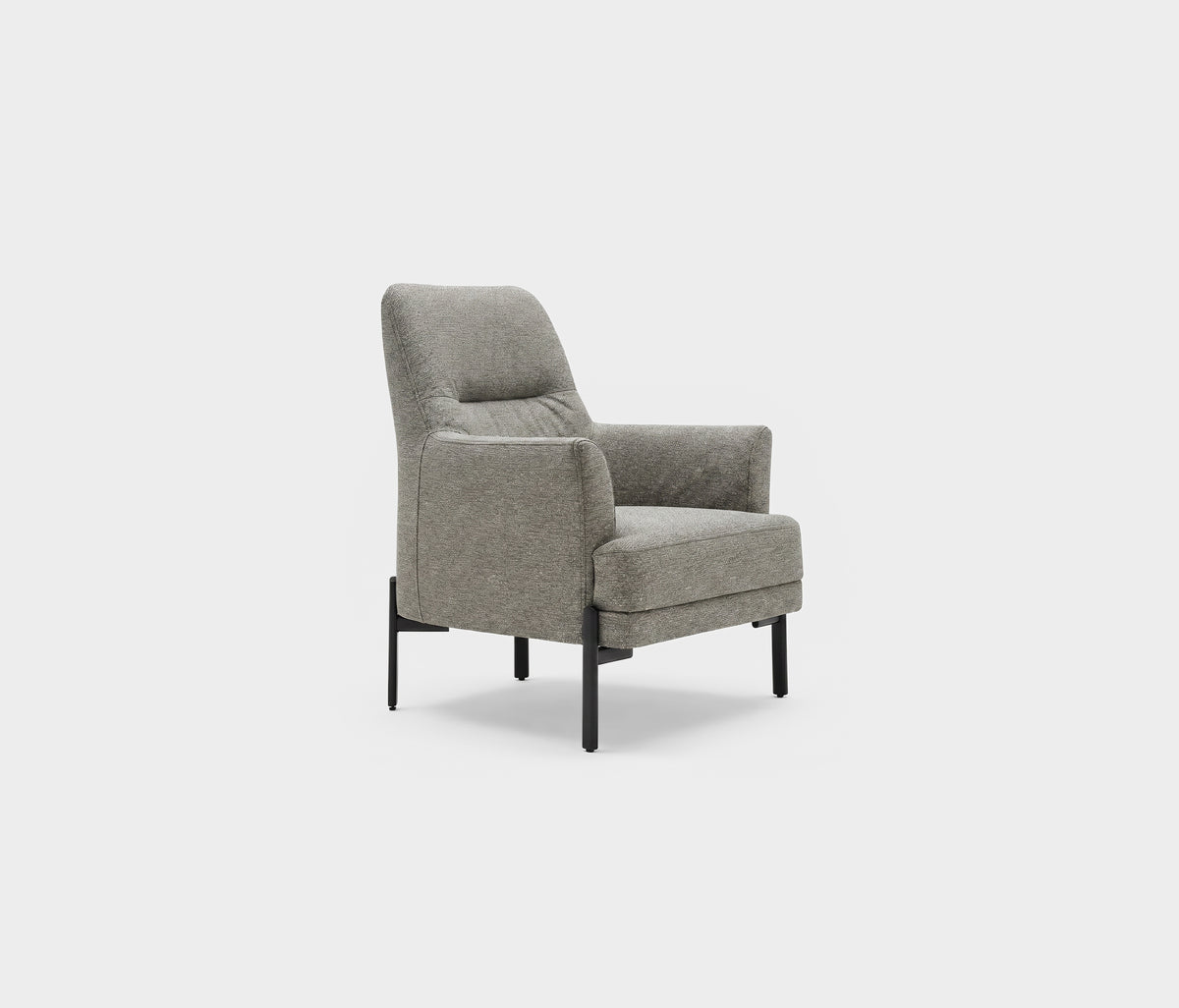 Terra Fauteuil Bouclé Steengrijs - foto 5