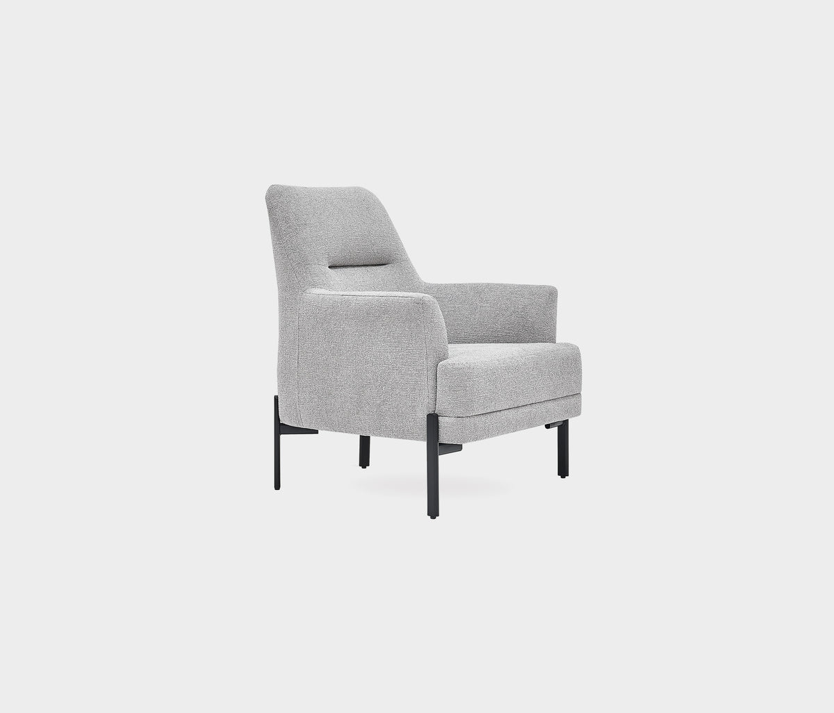 Terra Fauteuil Bouclé Middengrijs - foto 5
