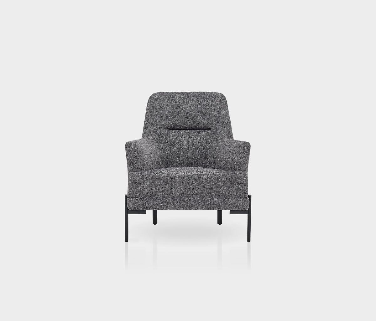 Terra Fauteuil Bouclé Antraciet