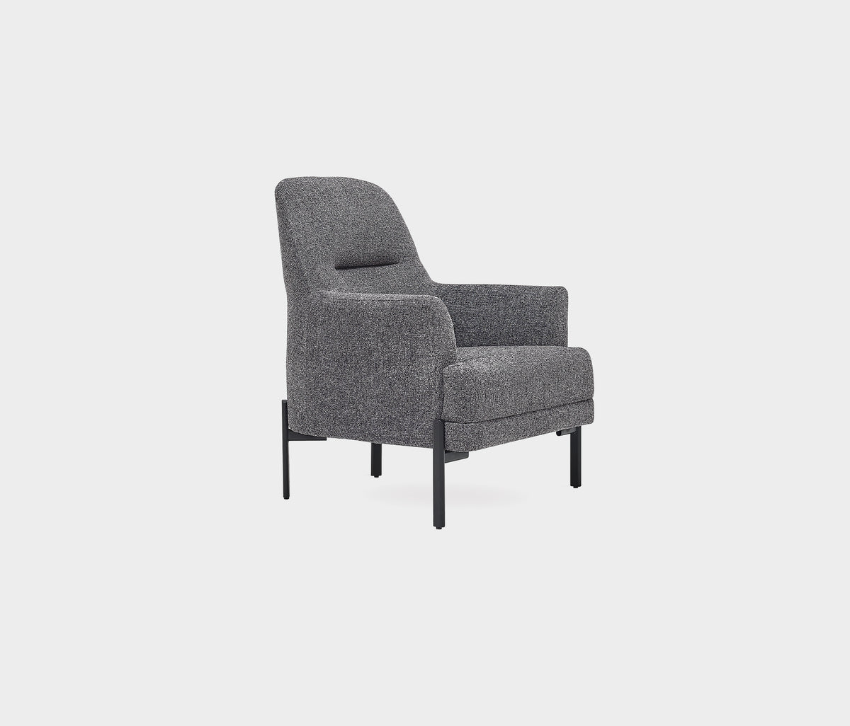 Terra Fauteuil Bouclé Antraciet - foto 5