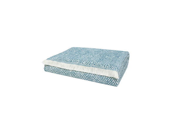 Savio Indigo Bank Plaid Tv-plaid 140X190 Cm