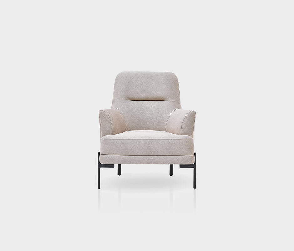 Terra Huisdiervriendelijke Fauteuil Fluweel Ivoor