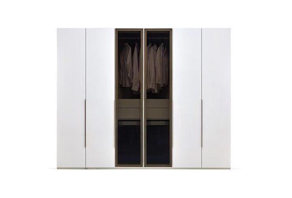 Legato Kledingkast 6-deurs 272X222 Cm