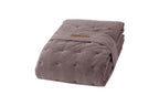 Vals Asgrijs Fluweel Bed Sprei Seti Tweepersoons - foto 5