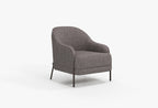 Varena Fauteuil Geweven stof Taupe - foto 2