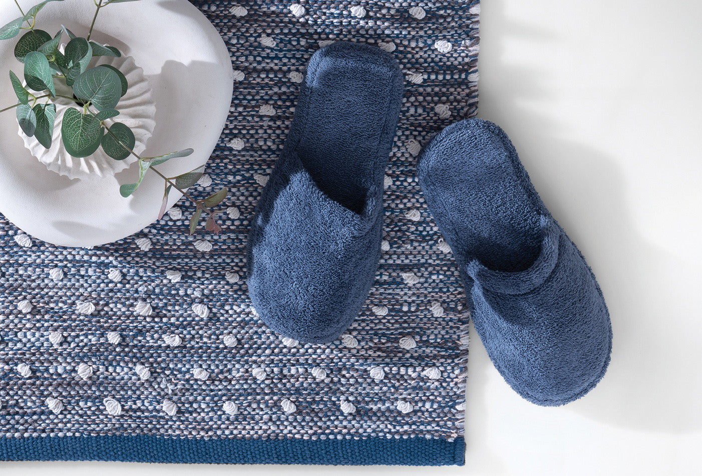 Essentials Navy Badkamer Slipper - foto 6