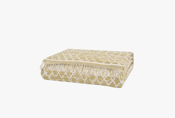 Zion Safran Bed Sprei Eenpersoons