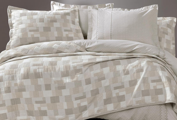 Tanna Beige met bedsprei Dekbedovertrekset Tweepersoons