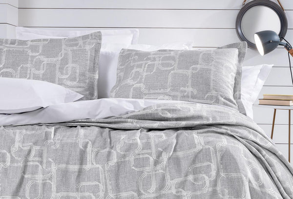Adena Grijs Bed Sprei Eenpersoons