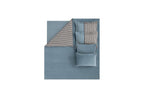 Charme Savio Indigo Fluweel Saten Dekbedovertrekset Tweepersoons Xl - foto 5
