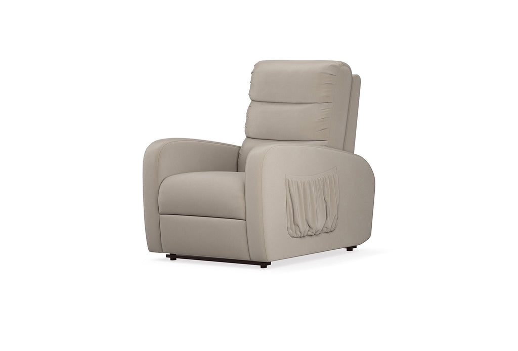 Enric TV Fauteuil Handbediend Mohair Taupe - foto 5