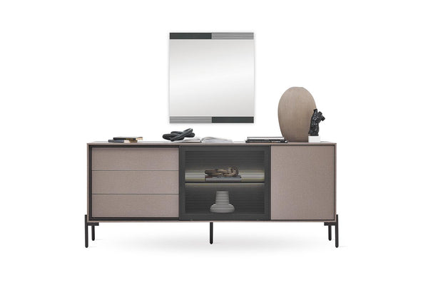 Berta Dressoir Ladekast Spiegel 70X75 Cm