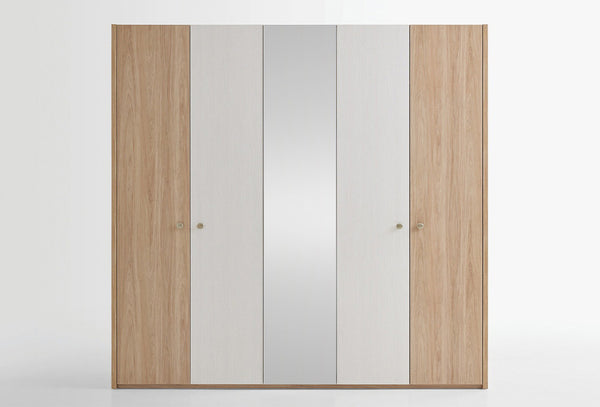 Perge Kledingkast 5-deurs 227X222 Cm
