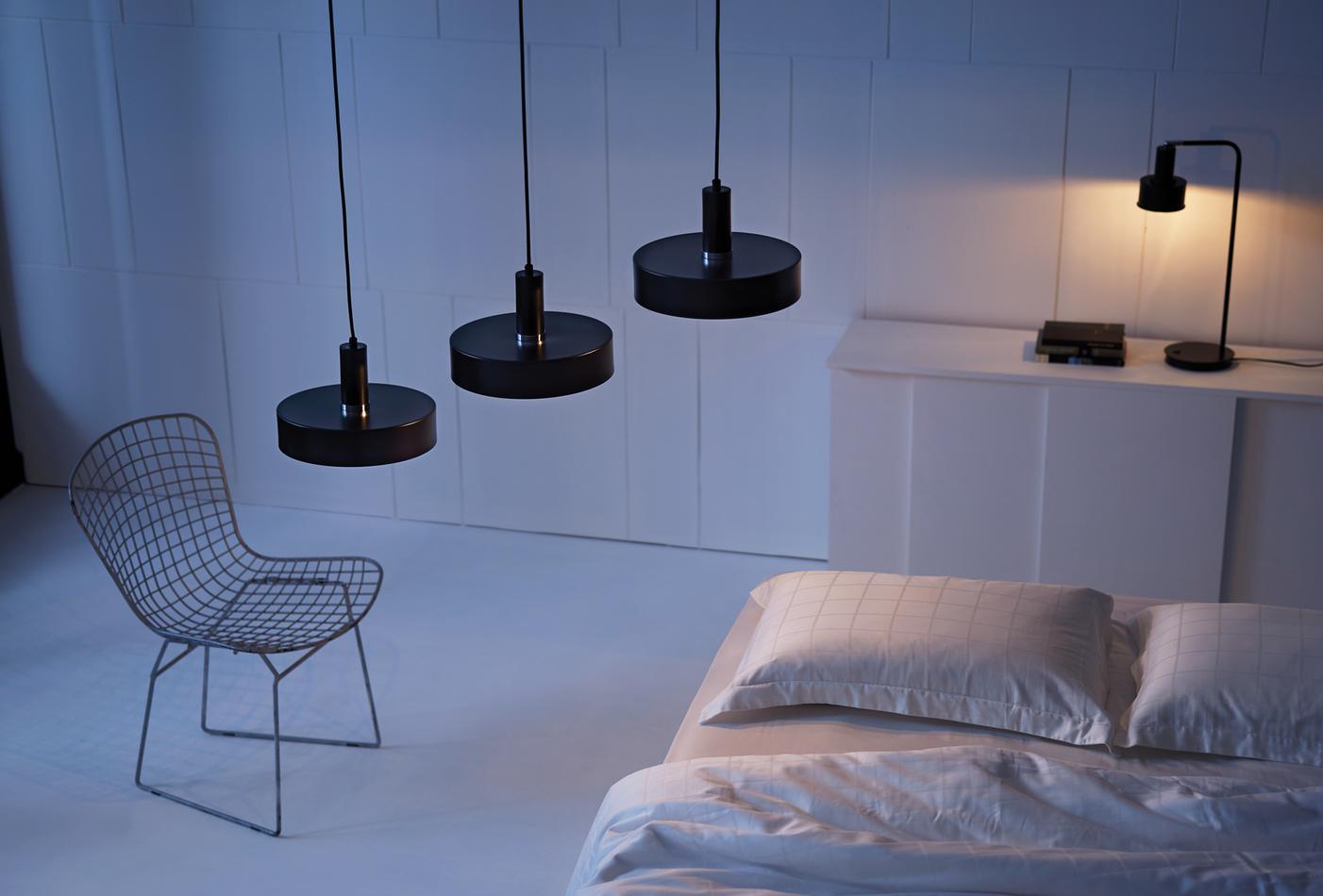 Fama 3-zits Hanglamp Zwart - foto 5