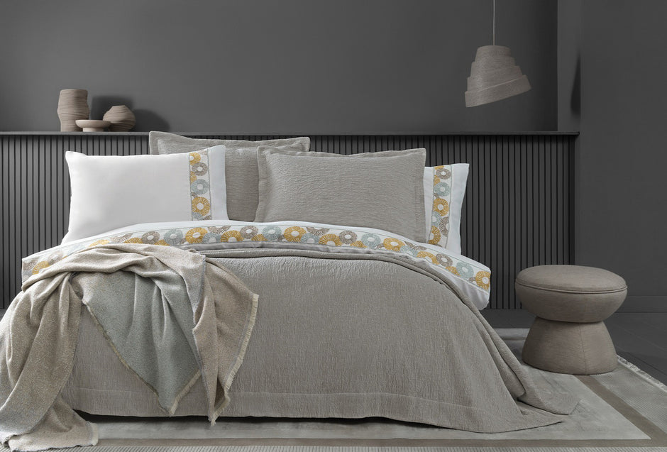 Meloni Taupe Set Tweepersoons