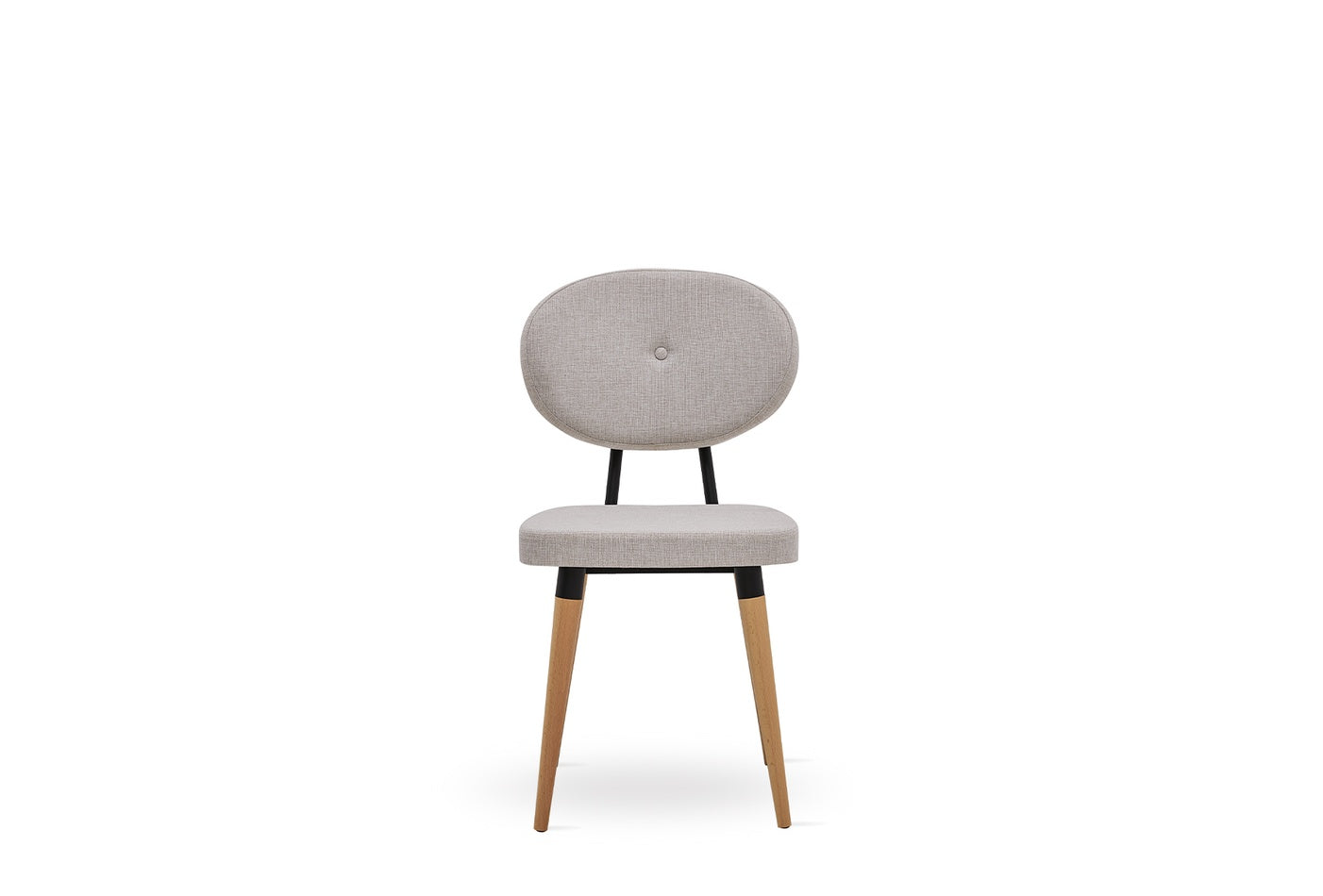 Palladio Eetkamerstoel Linnen stof Beige - foto 4