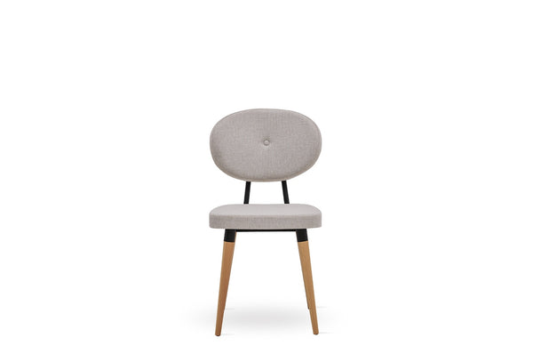 Palladio Eetkamerstoel Linnen stof 15106 Beige