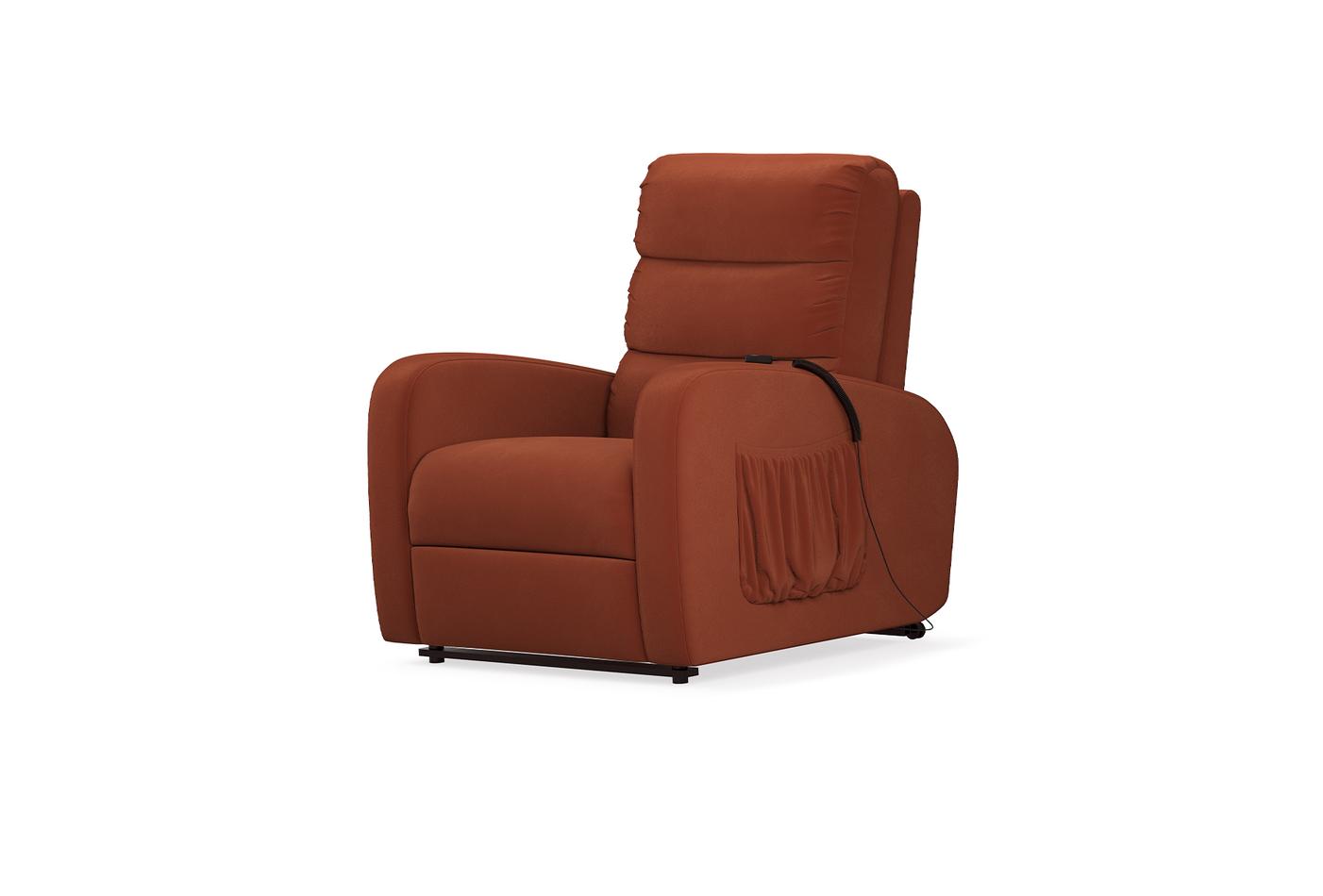 Enric Lift mechanisme 1-zits Bank Mohair Oranje - foto 4
