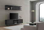 Austin Mini Tv-meubel Donker OAK kleur 250x45 cm - foto 3