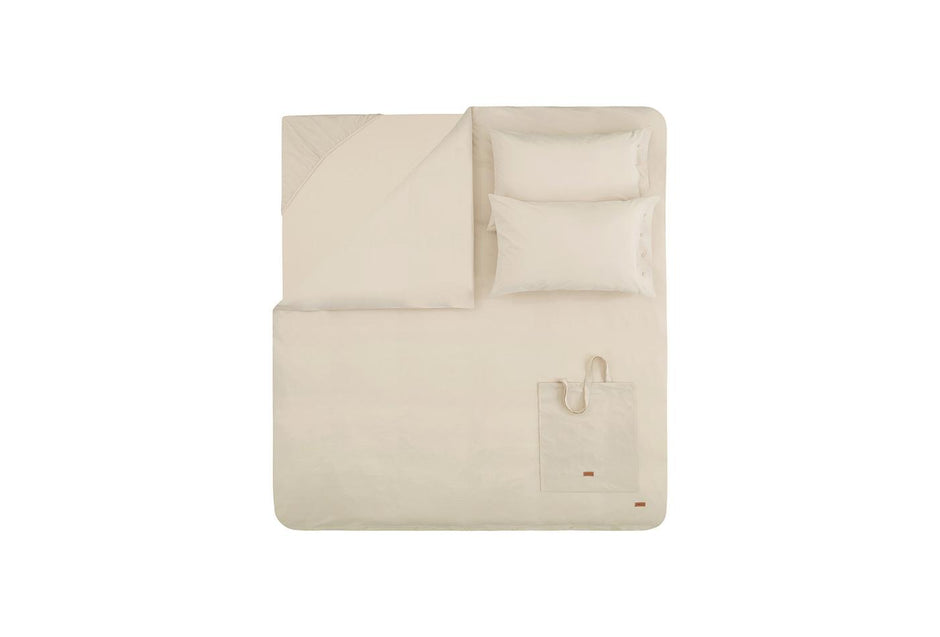 Plain Beige Dekbedovertrekset Tweepersoons