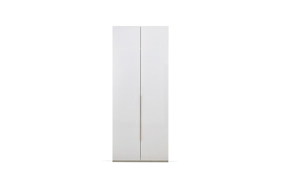 Legato Kledingkast 2-deurs Wit 91X222 Cm