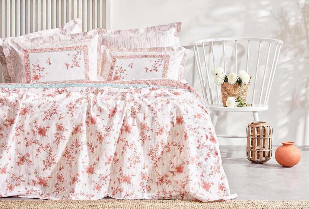 Minella Blush Pique Tk Eenpersoons
