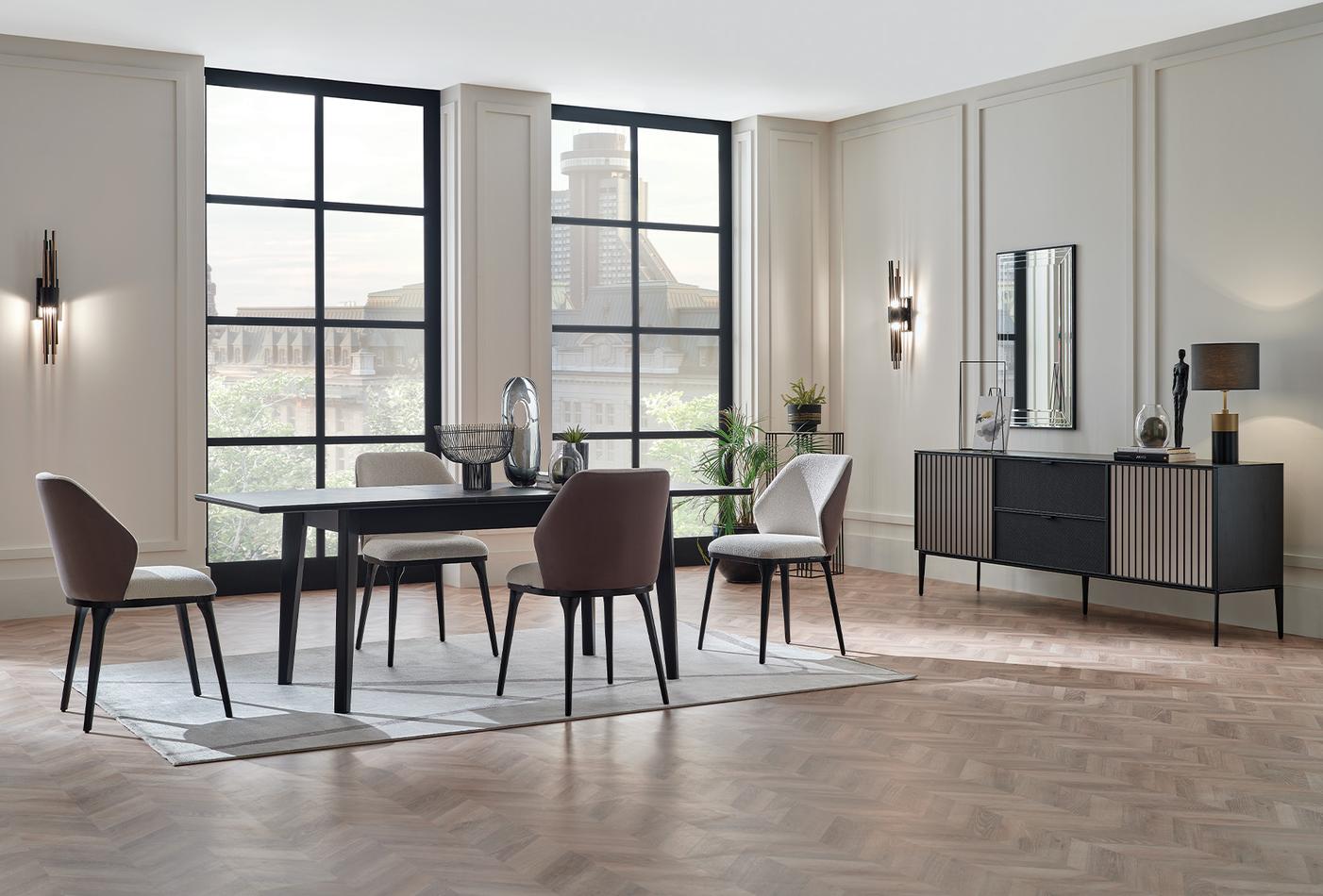 Riga Eettafel Uitschuifbaar 160-200x90 cm - foto 2