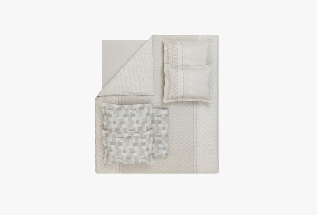 Tanna Beige met bedsprei Dekbedovertrekset Tweepersoons - foto 2