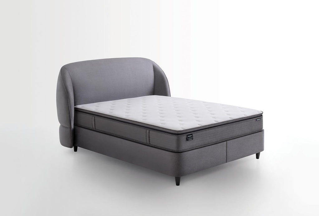 Lotto Orthopedic Support Bed Boxspring met hoofdbord 140x190 cm Antraciet - foto 6