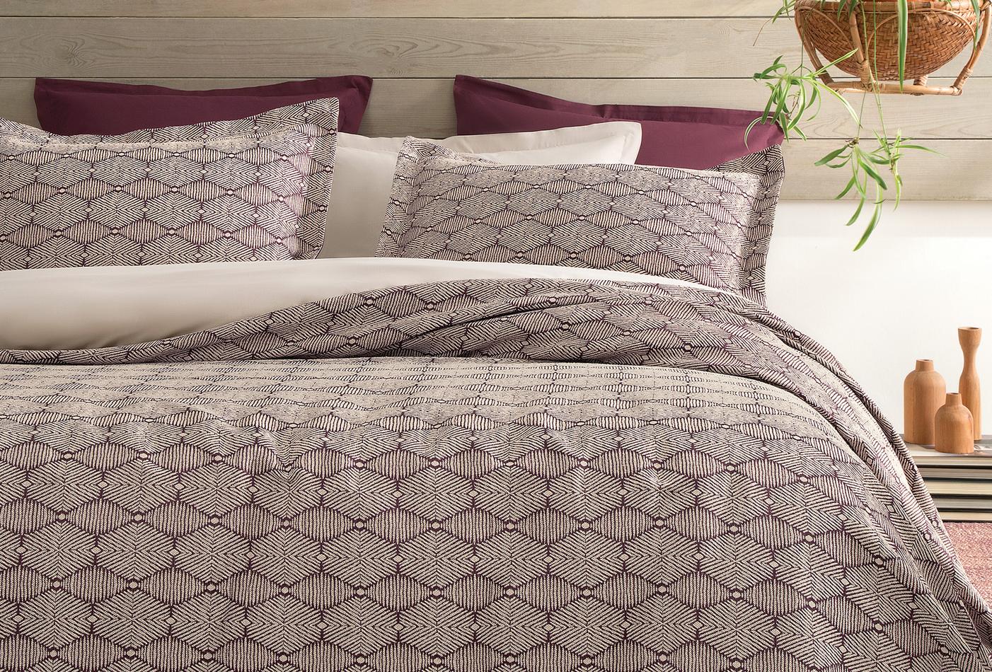 Morty Bordo Bed Sprei Seti Tweepersoons - foto 3