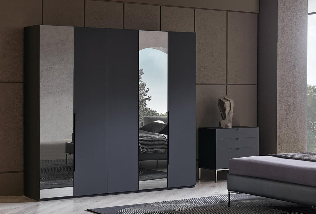 Legato Kledingkast 5-deurs 226x222 cm