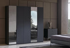 Legato Kledingkast 5-deurs 226x222 cm