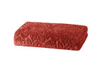 Blatt Terracotta Tweepersoons Blatt Emboss Deken Terracotta - foto 3