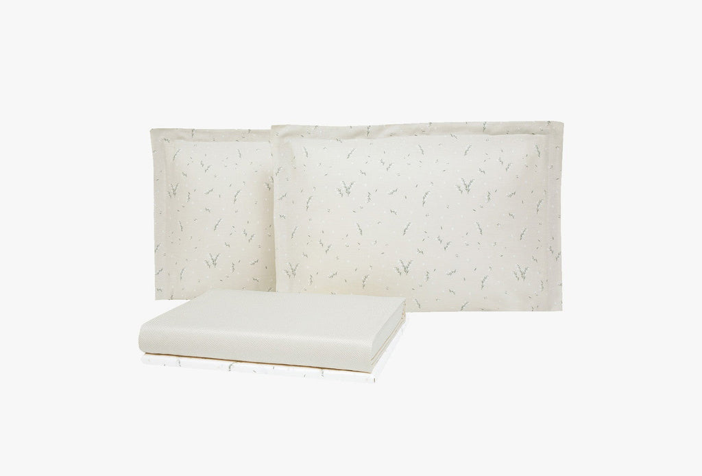Ramona Ecru Bambu Pique-set Eenpersoons - foto 2
