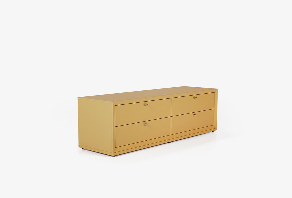 Fit Flex 4 met lades met basis Module Geel 160x49 - foto 2