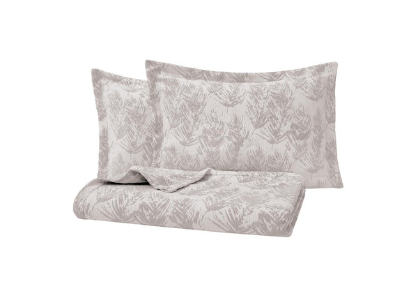 Ella Taupe Bed Sprei Seti Tweepersoons