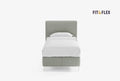 Fit Flex Boxspring met hoofdbord 90x200