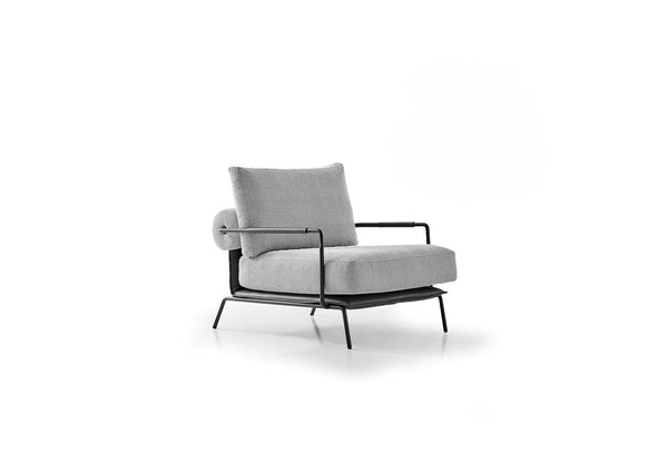 Manila Fauteuil Linnen geweven 17605 Wit