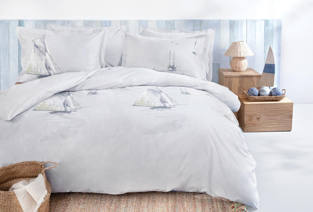 Piera Blauw Dekbedovertrekset Tweepersoons
