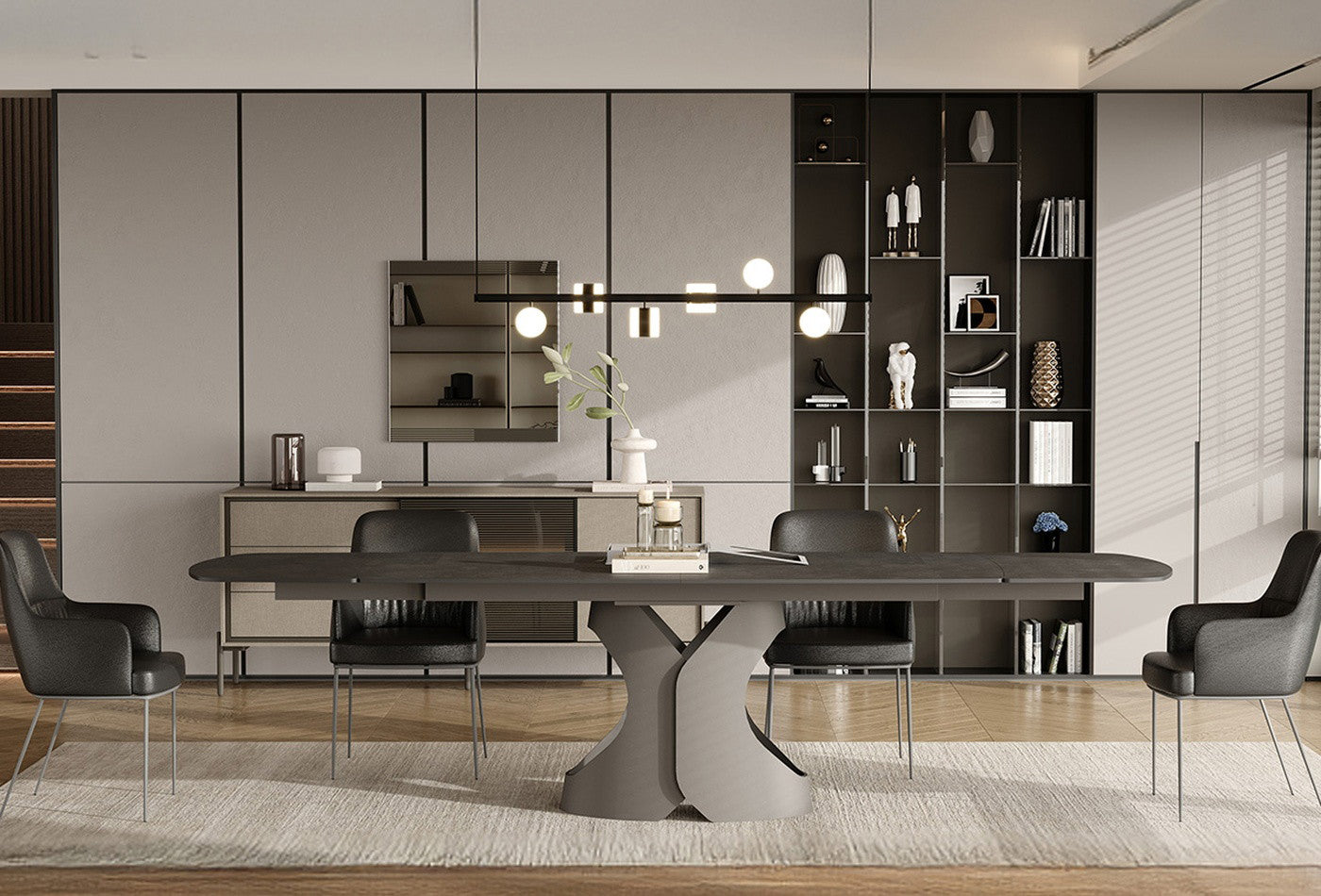 Nebula Eettafel Uitschuifbaar 200-300x100 cm - foto 4
