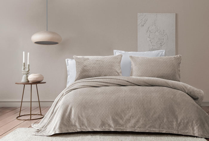 Belly Beige Bed Sprei Seti