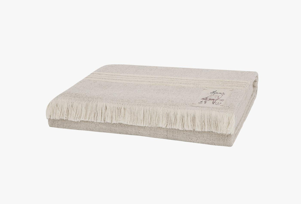 King Beige Bank Plaid 140x190 cm - foto 2
