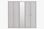 Hera Kledingkast 5-deurs 226x221 cm - foto 2