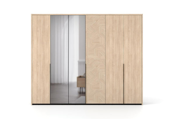 Terra Kledingkast 6-deurs 272X221 Cm