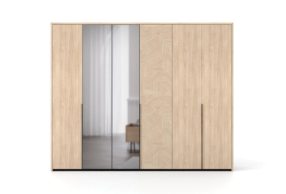 Terra Kledingkast 6-deurs 272X221 Cm