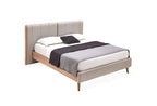 Polka Bed Incl. Hoofdbord 160x200 Licht Groen Linnen stof - foto 5